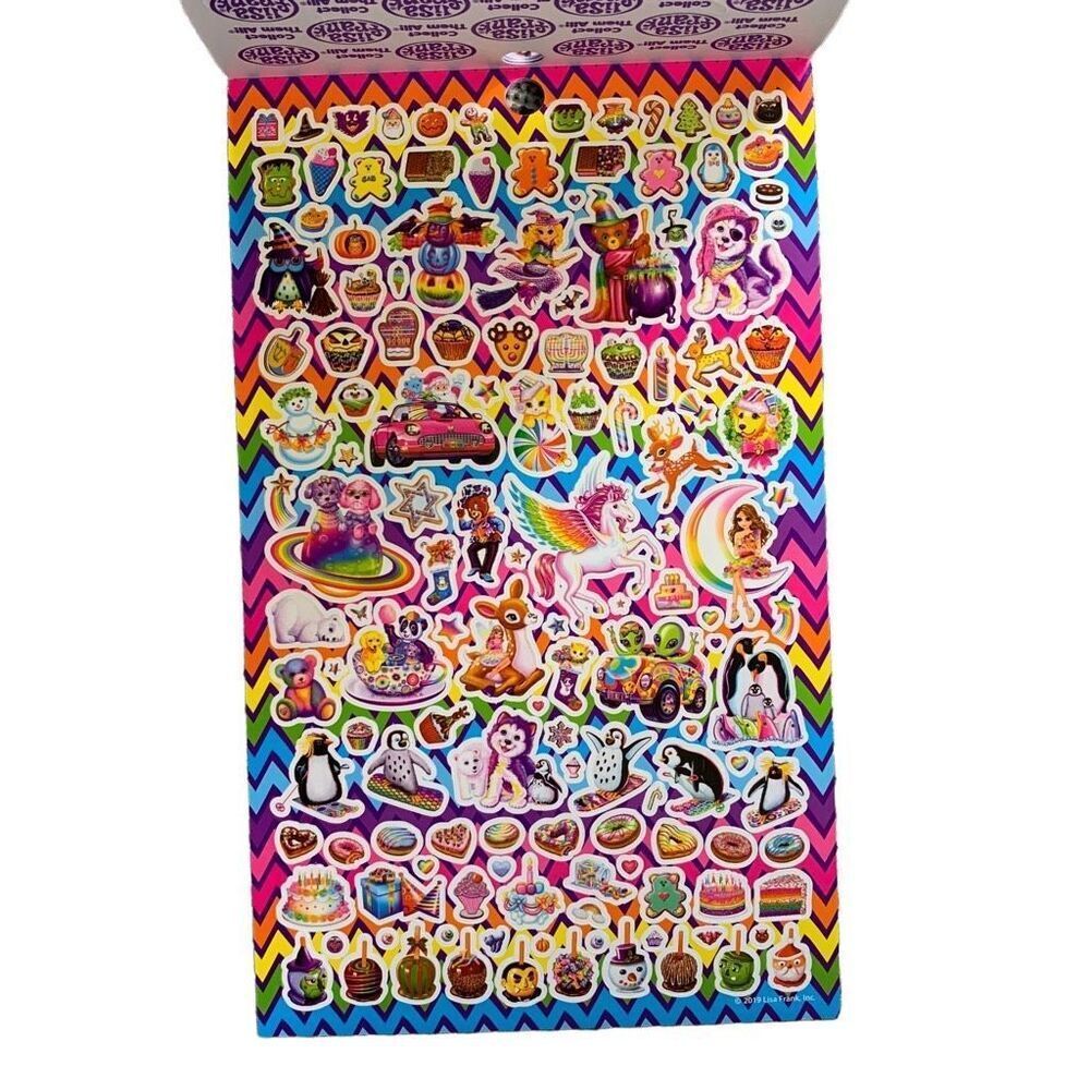 Lisa Frank Sticker Pack 600+ - Picture 2 of 7